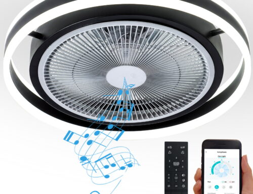 Flush Mount Ceiling Fan with Light B black style Installation Video